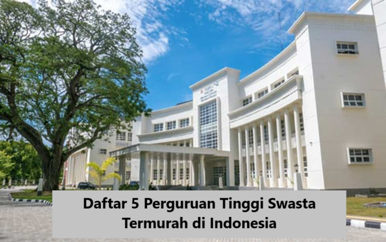 Daftar 5 Perguruan Tinggi Swasta Termurah di Indonesia